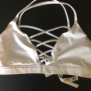 VS White Sports Bra